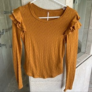 Free People long sleeve top